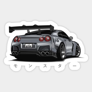 GTR R35 Body Kit (Grey) Sticker